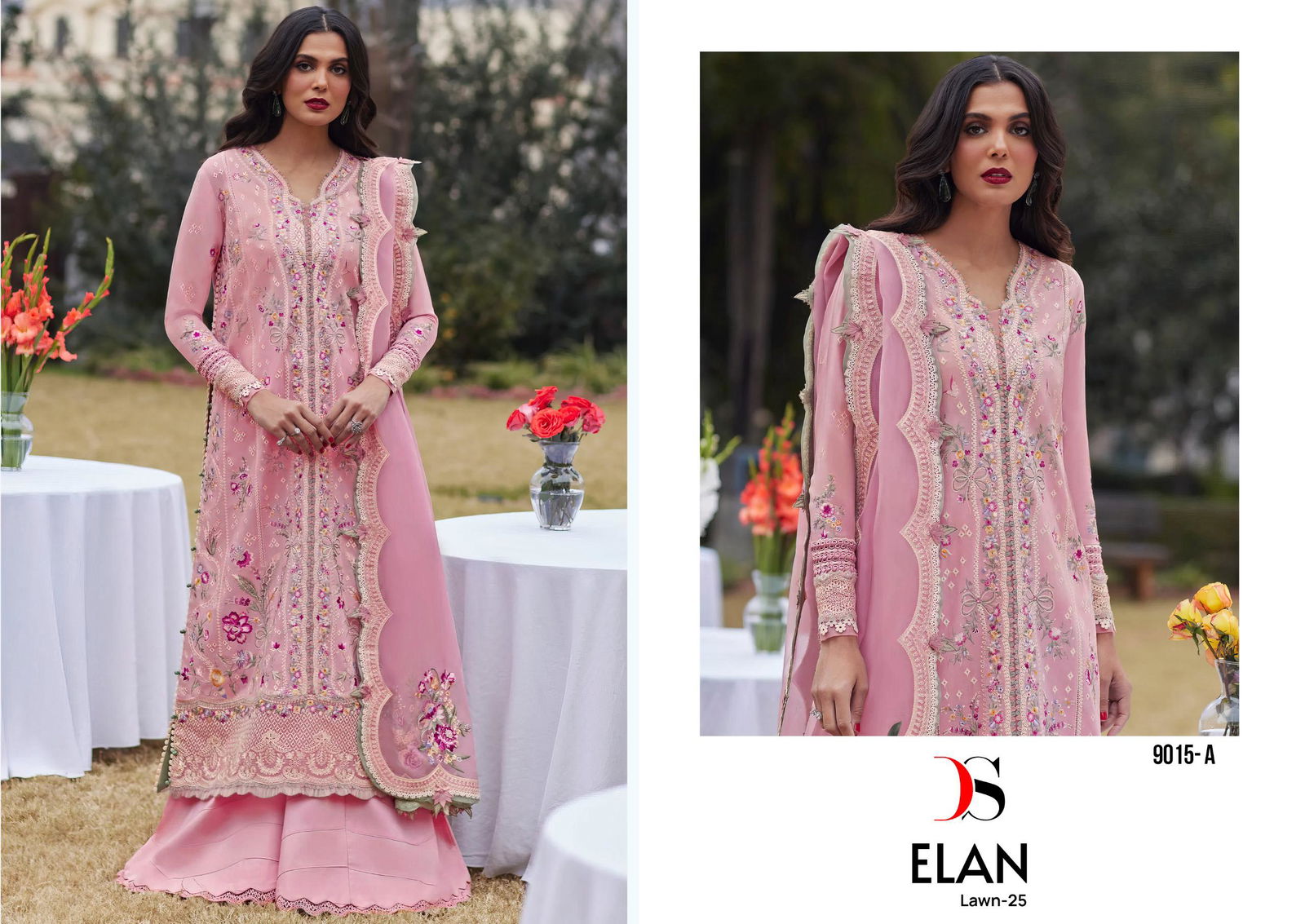 Elan Lawn 25 By Deepsy Pure Cotton Pakistani Suits Wholesale Shop In Surat